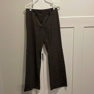 INC Gray/Black Cuffed Dress Pants size 4